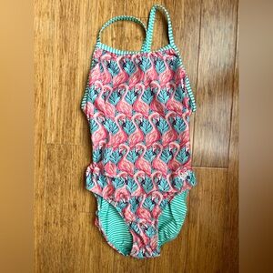 Dolfin Uglies swimsuit size 38 flamingo one piece swimsuit